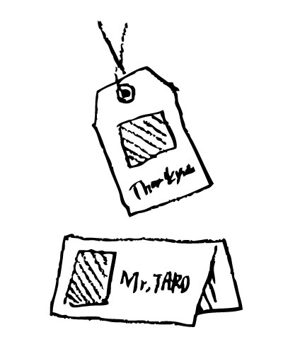 席札やタグに使えます